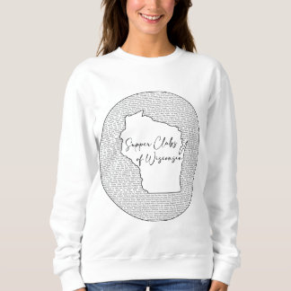 Wisconsin Supper Club Theme Sweatshirt