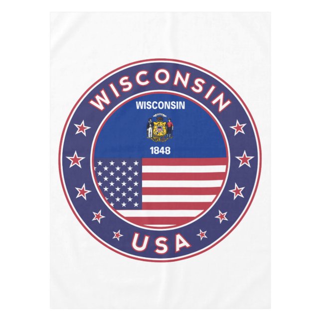 Wisconsin Tablecloth (Front)