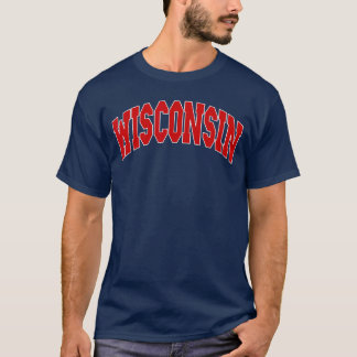 Wisconsin Throwback Design Classic T-Shirt