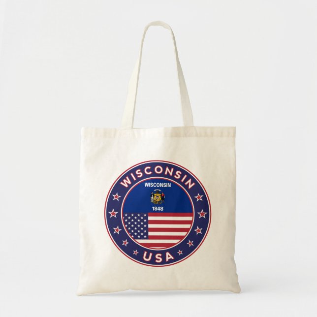 Wisconsin Tote Bag (Front)