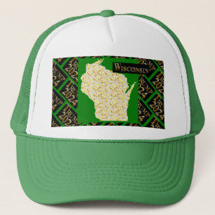 WISCONSIN  TRUCKER HAT
