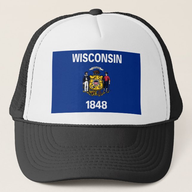 Wisconsin Trucker Hat (Front)