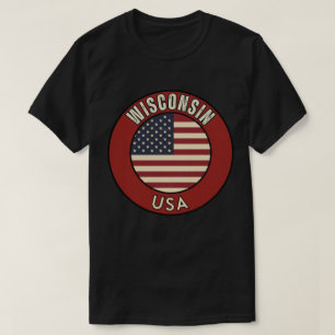Wisconsin United States of America  T-Shirt
