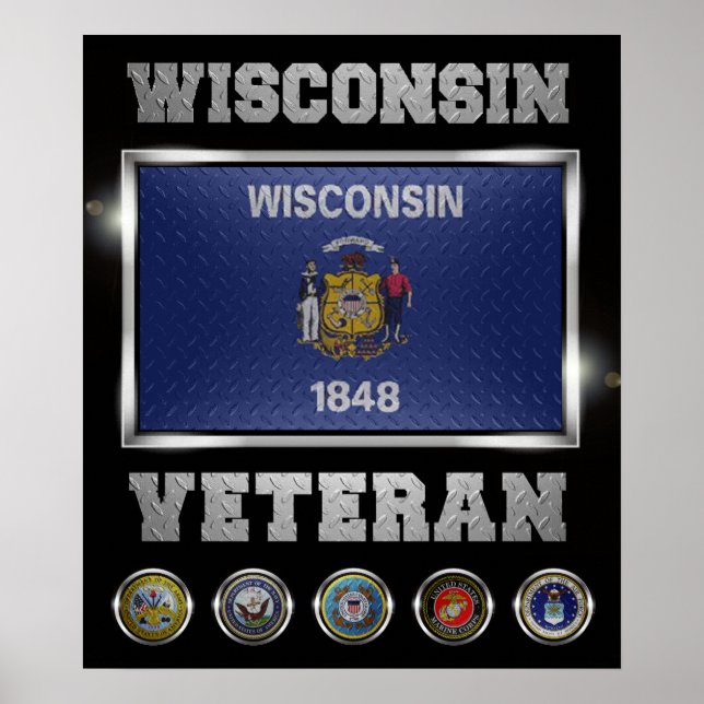 Wisconsin Veteran poster (Front)