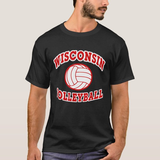 Wisconsin Volleyball Classic T-Shirt (Front)