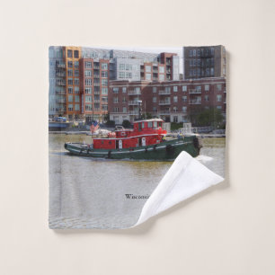 Wisconsin washcloth wash cloth