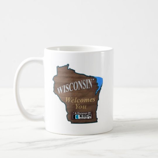 Wisconsin* Welcomes You *A Division of Koch Ind. Coffee Mug