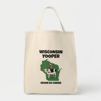 Wisconsin Yooper Grade Eh Cheese Funny Cow Tote Bag