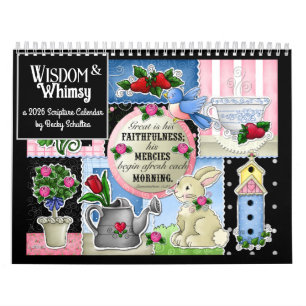 "Wisdom and Whimsy" 2026 Scripture Calendar