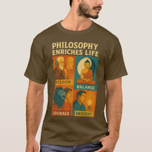 Wisdom Balance Courage Insight T-Shirt