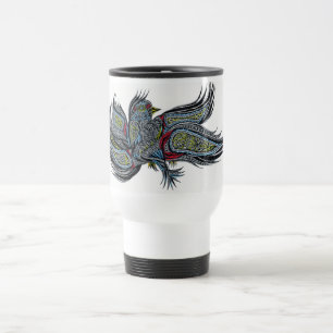 Wisdom Bird Travel Mug
