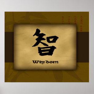 Wisdom Chinese Poster