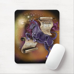 Wisdom from a Unicorn, mousepad