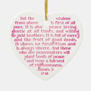 Wisdom from Above Personalised Ornament
