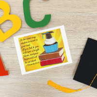 Wisdom is Sweet Back to School Off to College Card
