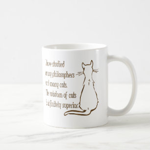 Wisdom of Cats Coffee Mug