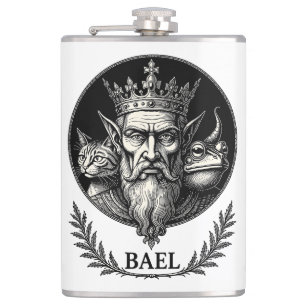 Wisdom of the Triple Gaze Of Bael Hip Flask