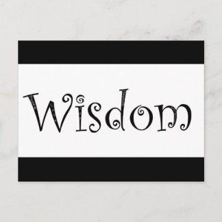 Wisdom Postcard