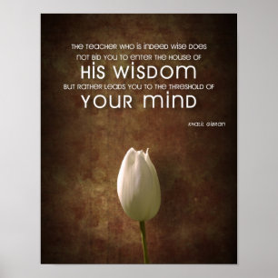 Wisdom Quote Poster