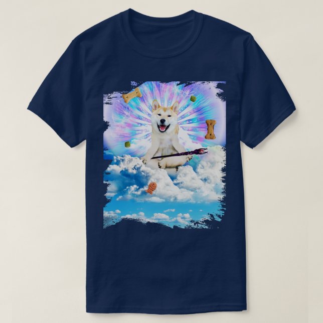 Wisdom Shiba T-Shirt (Design Front)