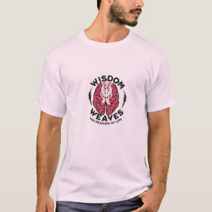 "Wisdom Weaves the Meaning of Life T-Shirt – Inspi