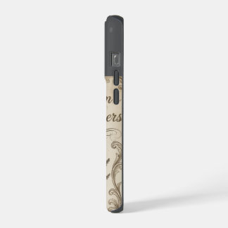 "Wisdom Whispers" Vintage Dark Academia Aesthetic iPhone 15 Pro Case