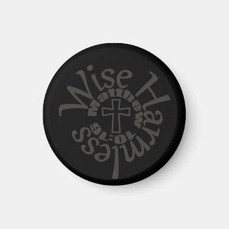 Wise And Harmless - Divine Wisdom Scriptures Magnet