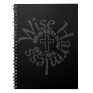 Wise And Harmless - Divine Wisdom Scriptures Notebook