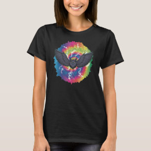 Wise Bird Animal  Colourful Forest Predator Owl T-Shirt