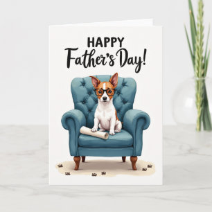 Wise Canine Fathers Day Card