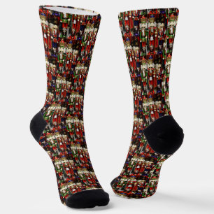 Wise Crackers Nutcracker Christmas Socks