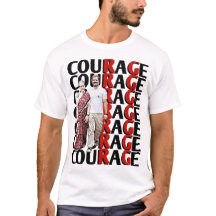 Wise Expression Courage of Rahul Gandhi T-shirt