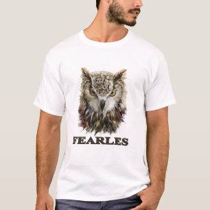 Wise Gaze Owl T-Shirt 🦉