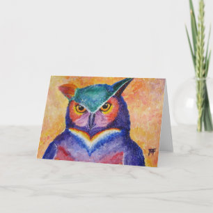 Wise Guy -Owl Greeting Card