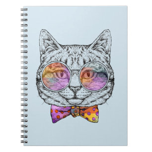 Wise Kitty Kat Notebook
