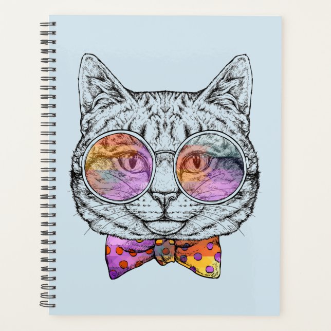 Wise Kitty Kat Planner (Front)
