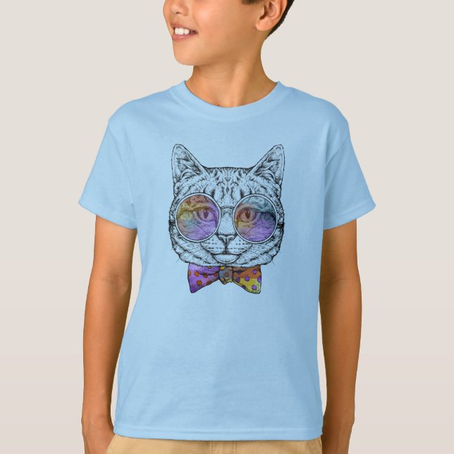 Wise Kitty Kat T-Shirt (Front)