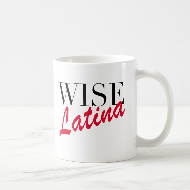 Wise Latina Coffee Mug (Right)
