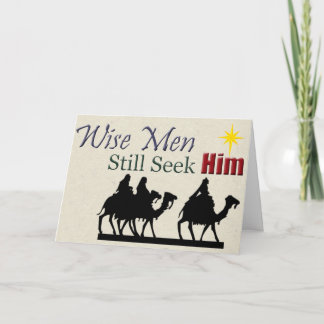 Wise Men Card