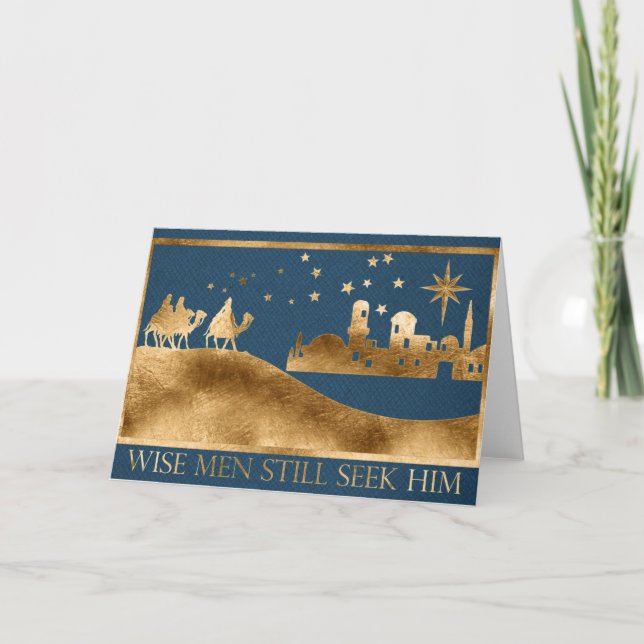 Wise Men Christmas Card (Front)