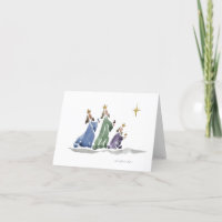 Wise Men Greeting Card