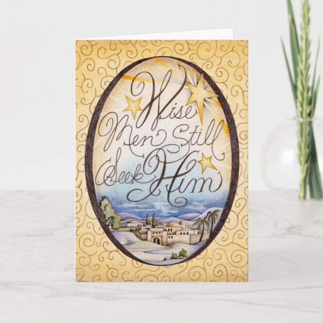 Wise Men - Greeting Card (Front)