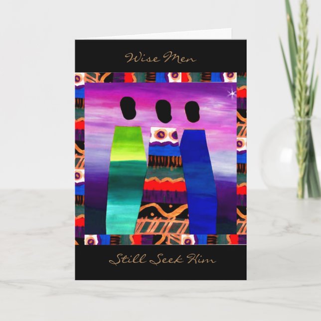 Wise Men Holiday Card (Front)