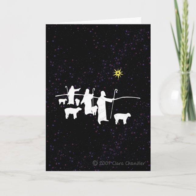 Wise Men Seek Him Holiday Card (Front)