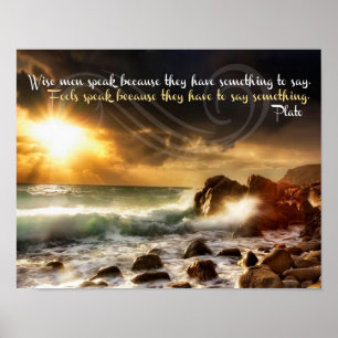 Wise Men Speak Poster