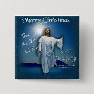 Wise Men Still Seek Him 15 Cm Square Badge