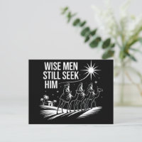 Wise Men Still Seek Him Christian Christmas Jesus