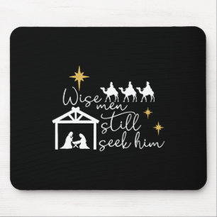 Wise Men Still Seek Him Christian Christmas Jesus Mouse Mat