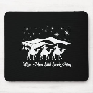 Wise Men Still Seek Him Christian Christmas Jesus Mouse Mat