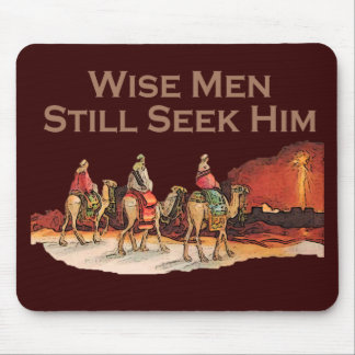 Wise Men Still Seek Him, Christmas Mouse Mat